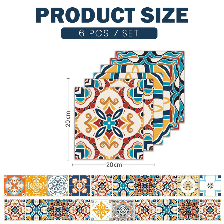 3D Waterproof Wall Tile Stickers - Image 6