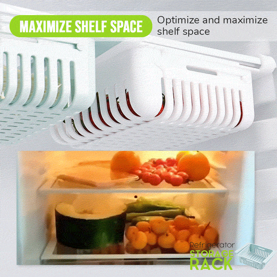 Expandable Refrigerator Storage Rack - Image 3