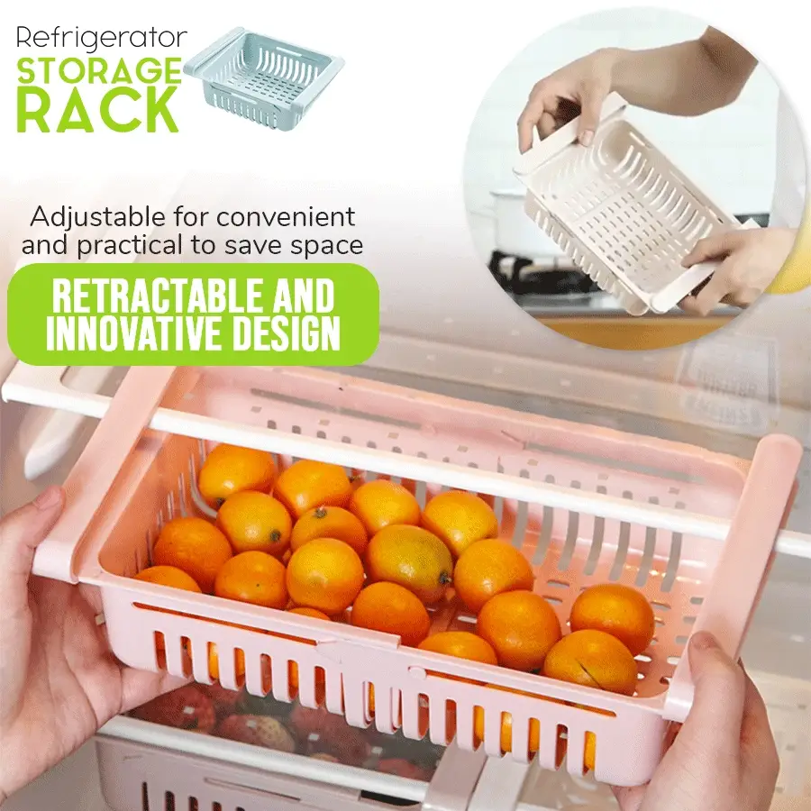 Expandable Refrigerator Storage Rack - Image 4